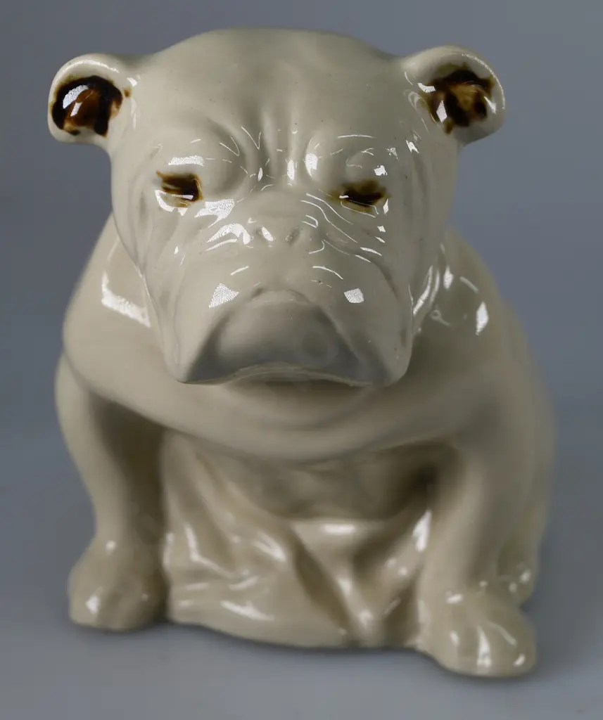TEMUKA POTTERY BULLDOG Image 1++