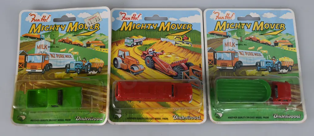 FUN HO MIGHTY MOVERS DIECAST MIDGETS Image 1++