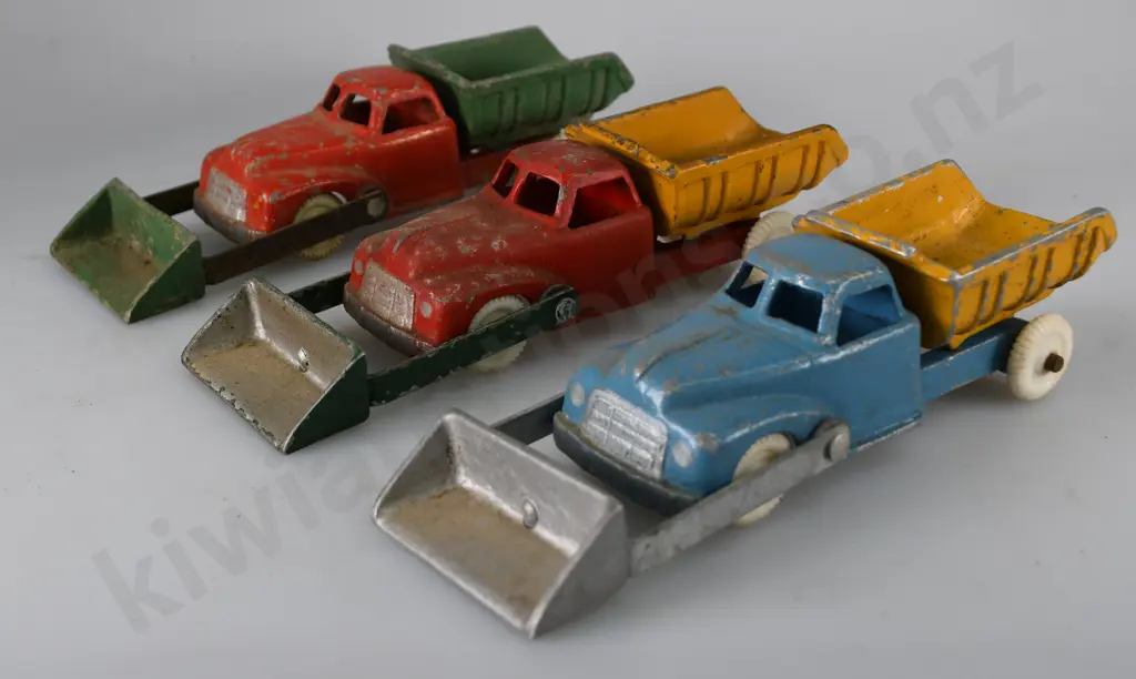 FUN HO SMALL FRONT END LOADER TIP TRUCKS Image 1++