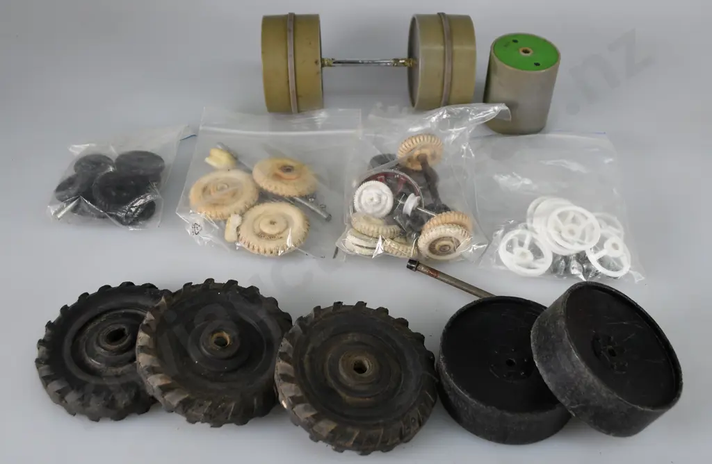 FUN HO ASSORTED WHEELS, ROLLERS ETC FOR PARTS Image 1++