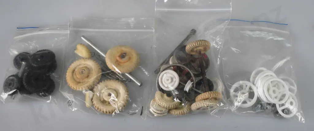 FUN HO ASSORTED WHEELS, ROLLERS ETC FOR PARTS Image 1++