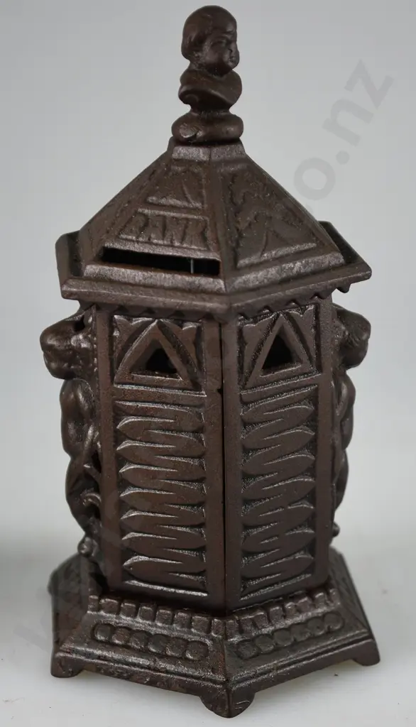 CAST IRON MONEY BOXES Image 1++