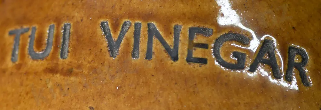 TUI VINEGAR STONE SAUCE JAR Image 1++