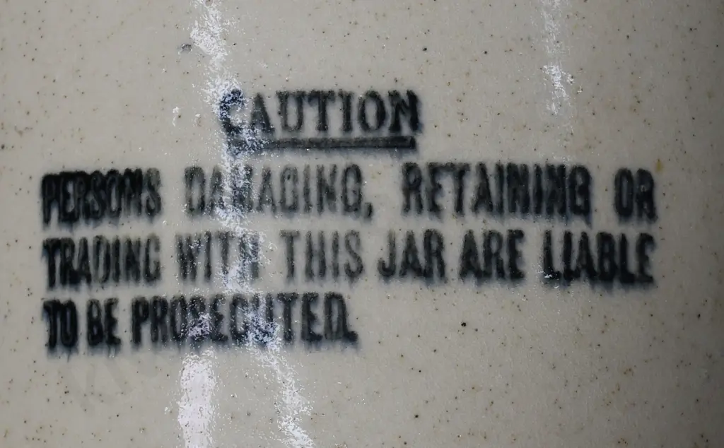 NEILSON VICKERS DUNEDIN STONE JAR Image 1++