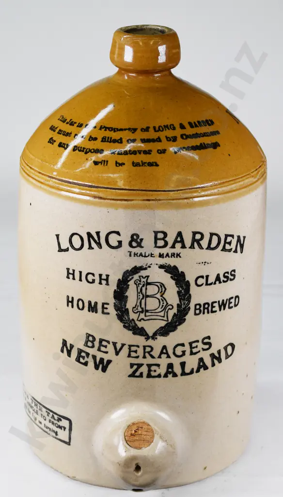 LONG & BARDEN NEW ZEALAND JAR Image 1++