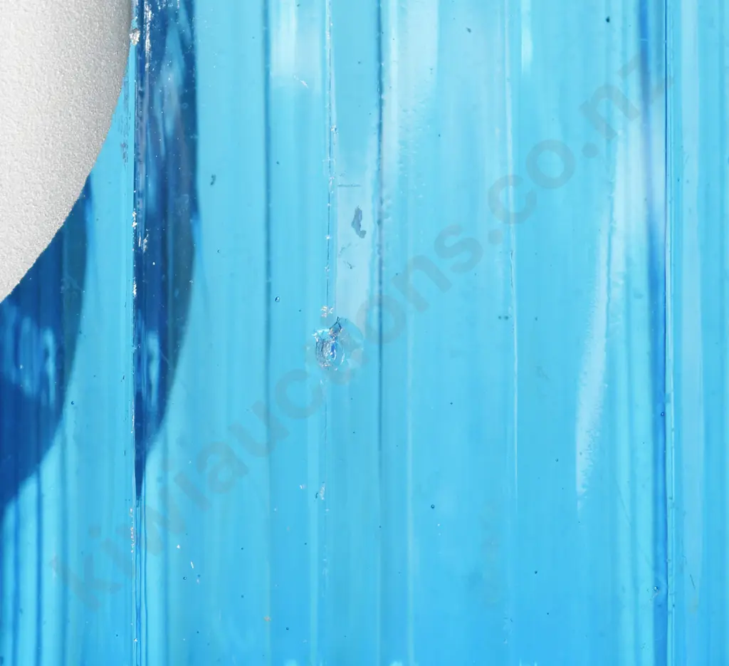 CHRISTCHURCH AERATED WATER BLUE SYPHON Image 1++