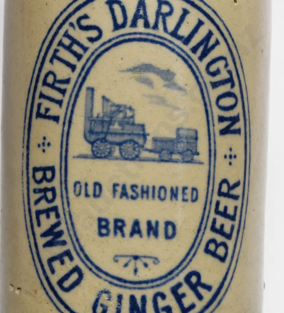 FIRTH'S DARLINGTON GINGER BEER Image 1++