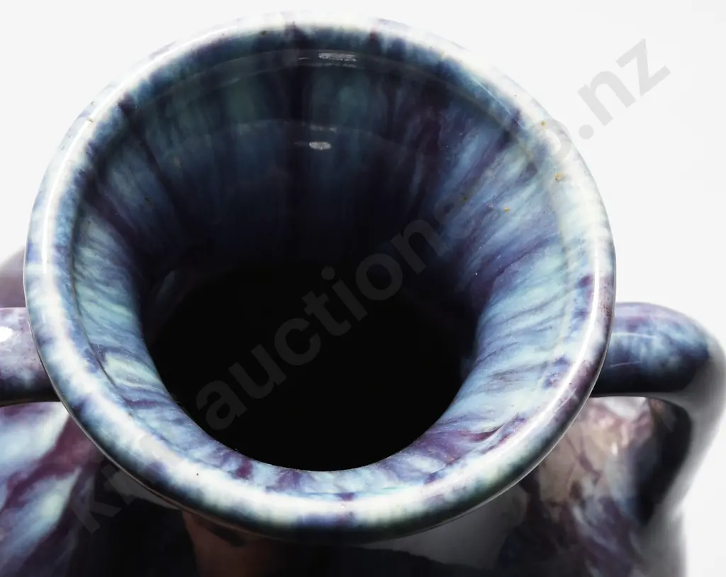 CROWN LYN  TRICKLE GLAZE VASE 90 Image 1++