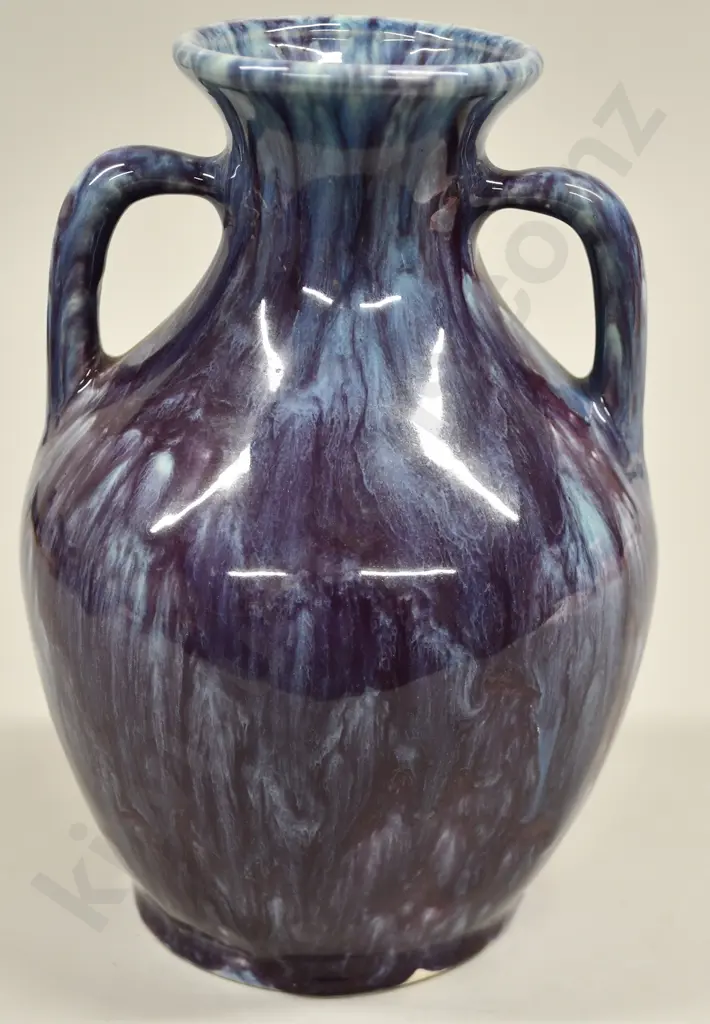 CROWN LYN  TRICKLE GLAZE VASE 90 Image 1++