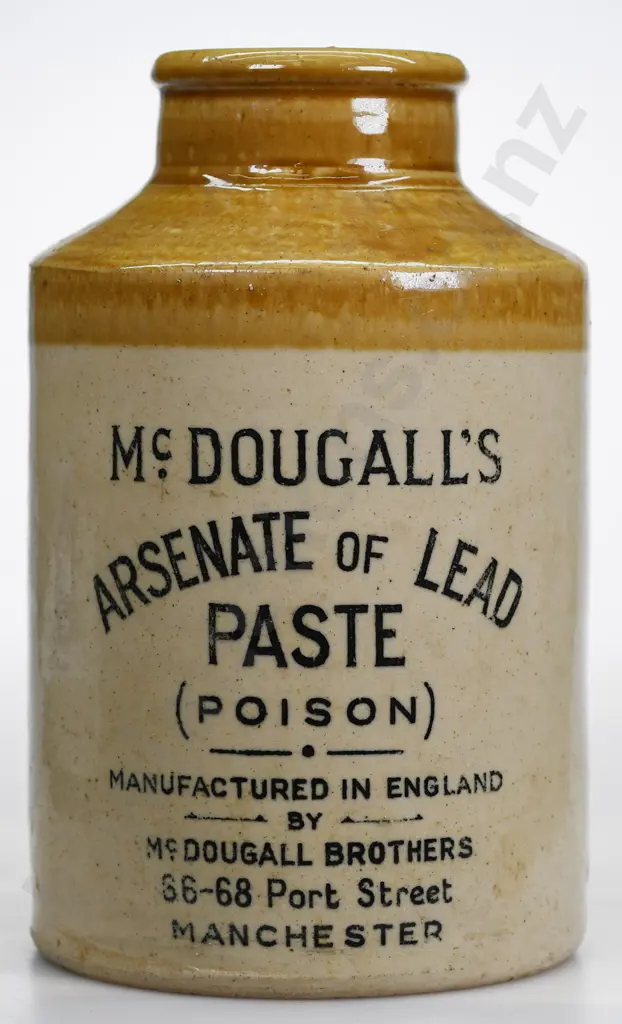 McDOUGALL'S ARSENATE OF LEAD POT Image 1++