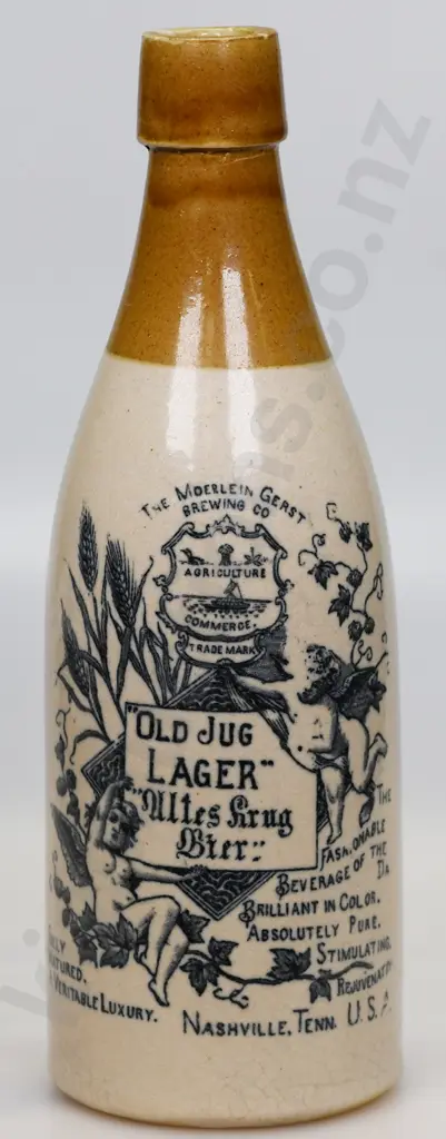 MOERLEIN GERST BREWING CO JUG LAGER Image 1++