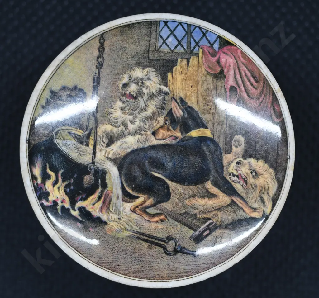 PRATT LID A PRETTY KETTLE OF FISH Image 1++