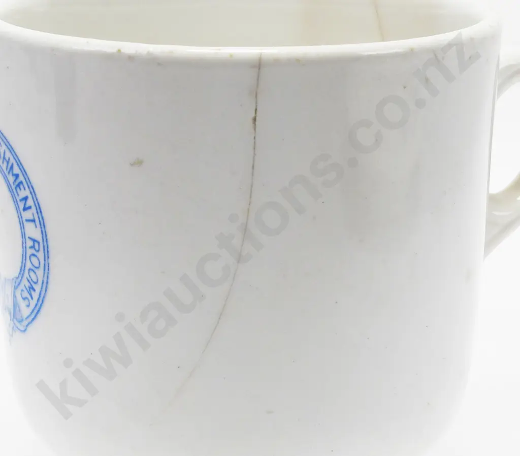 NZ RAILWAY REFRESHMENT ROOMS CUP & SAUCER Image 1++