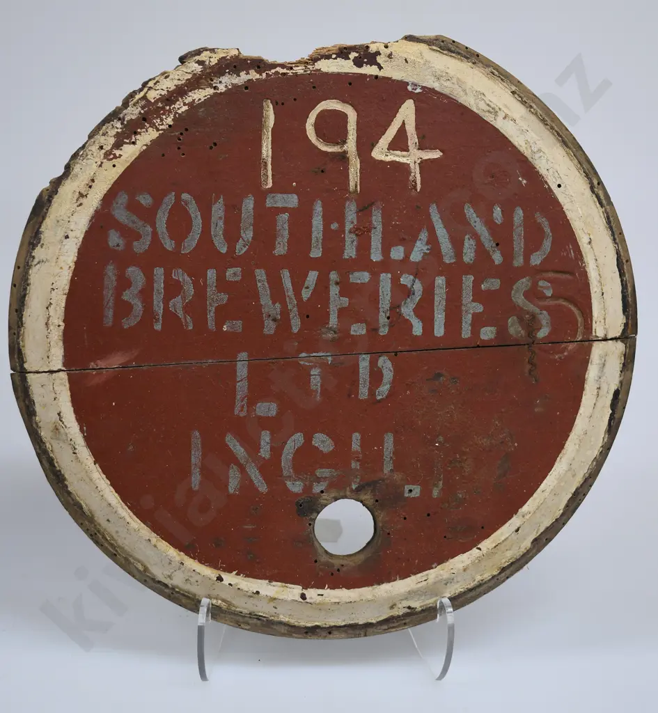 SOUTHLAND BREWERIES BARREL END Image 1++