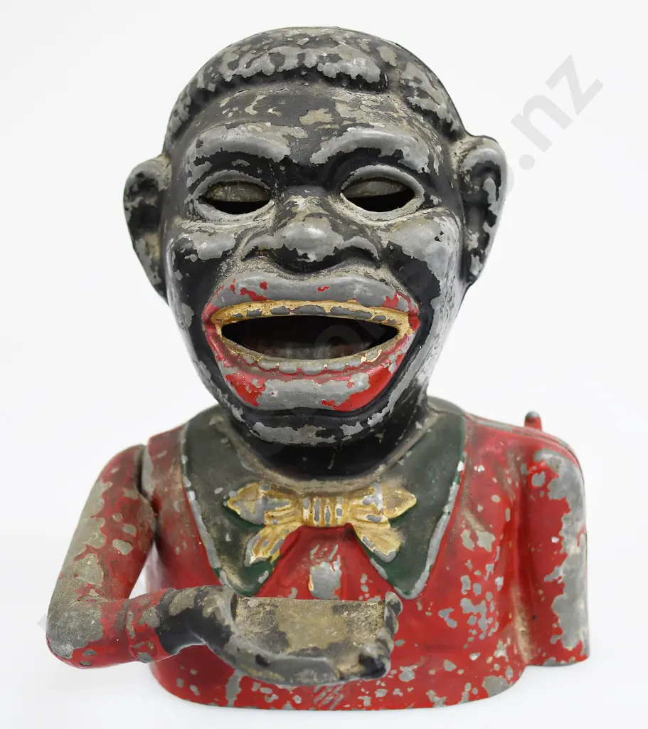 GREEDY NIGGER BOY' MONEY BANK Image 1++