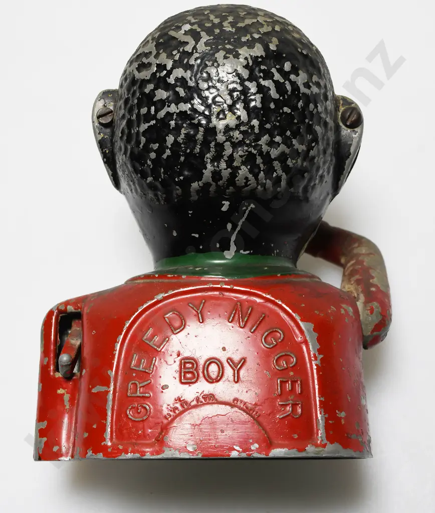 GREEDY NIGGER BOY' MONEY BANK Image 1++