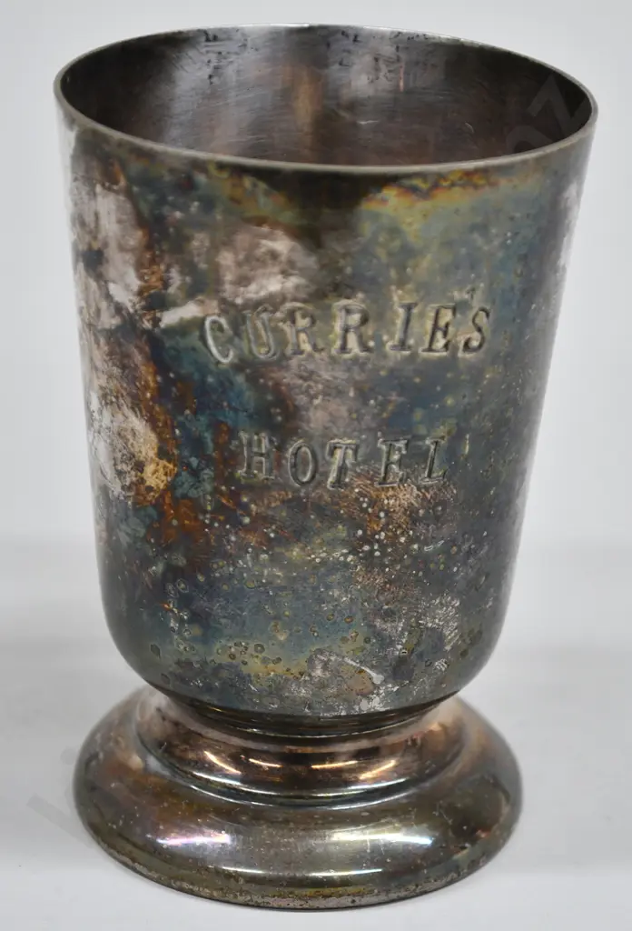 CURRIE'S HOTEL PLATED CUP Image 1++