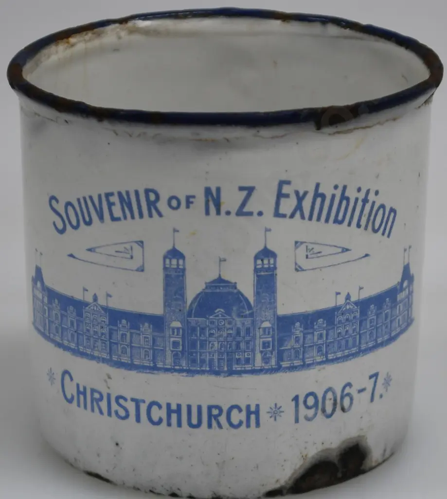 CHRISTCHURCH EXHIBITION ENAMELWARE CUP Image 1++