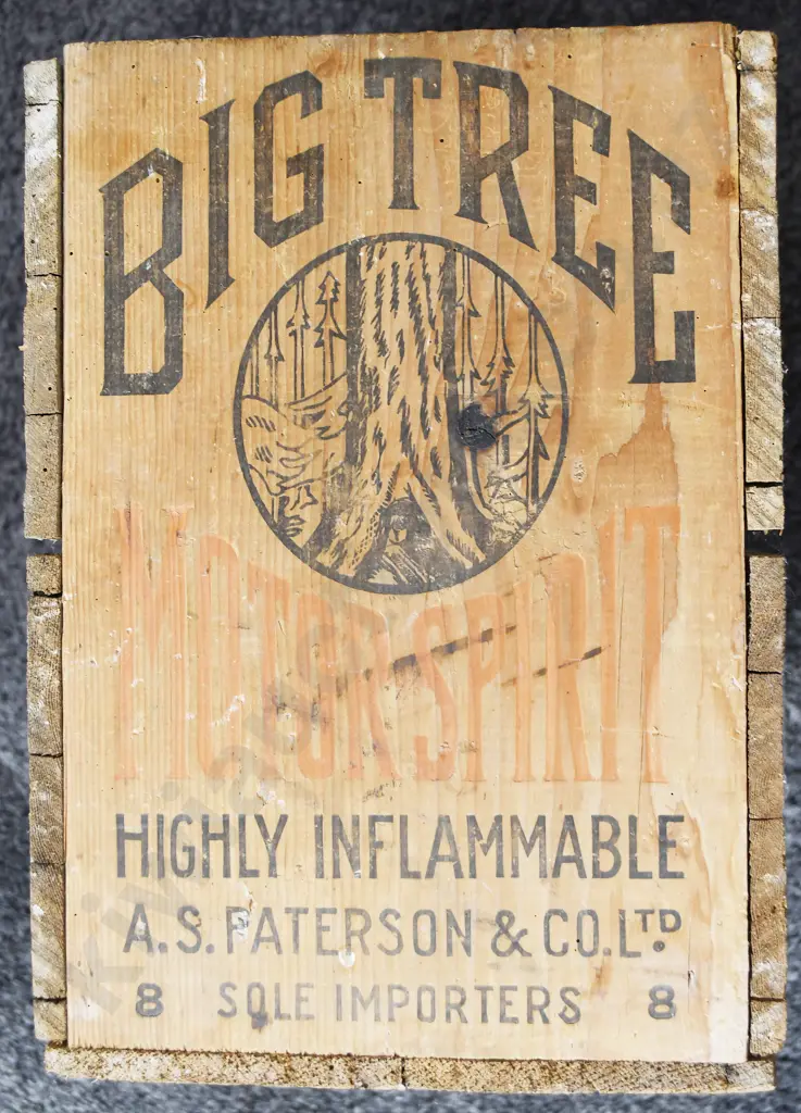 BIG TREE MOTOR OIL BOX Image 1++