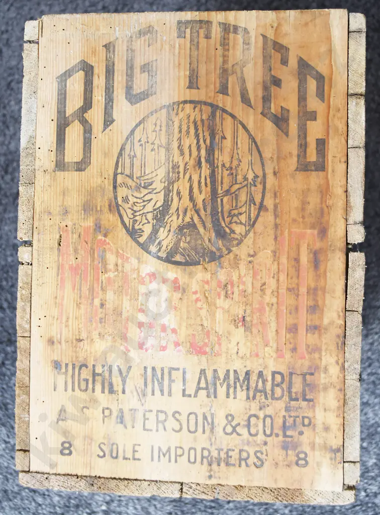 BIG TREE MOTOR OIL BOX Image 1++
