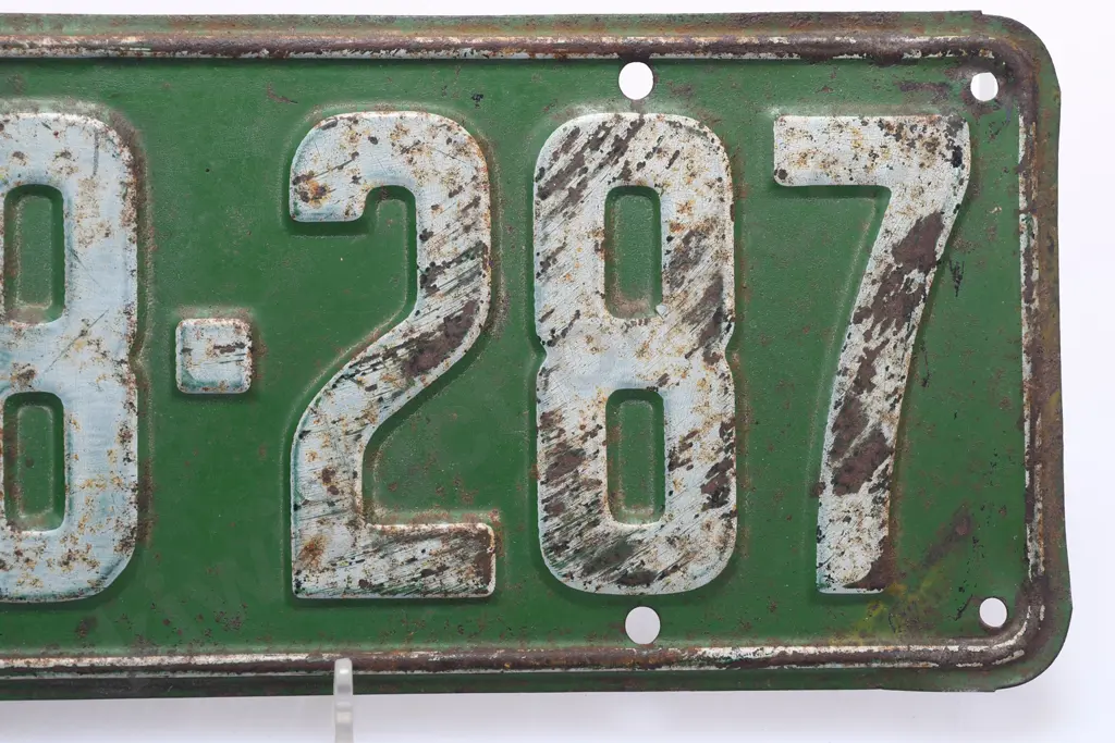 1925 NZ GOVT NUMBER PLATES Image 1++