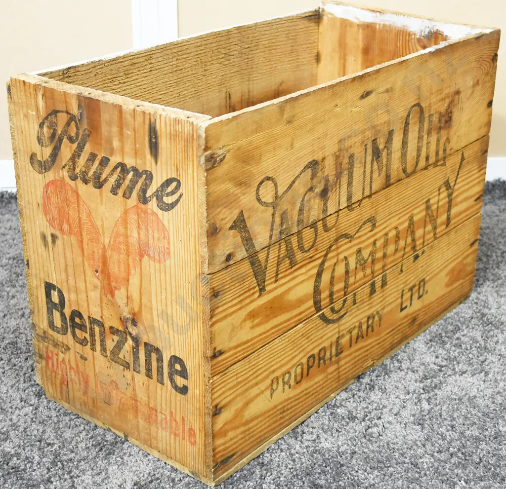 PLUME OIL WOODEN BOX Image 1++
