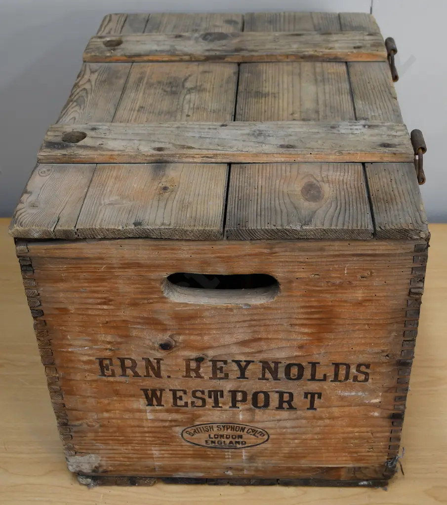 REYNOLDS WESTPORT DOUBLE SIZED SYPHON CRATE Image 1++