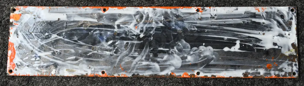 OCEAN FIRE ENAMEL SIGN Image 1++