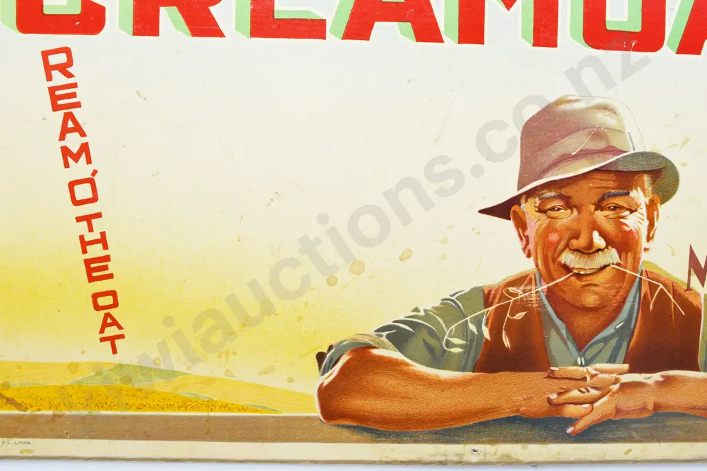CREAMOATA ADVERTISING SIGN Image 1++