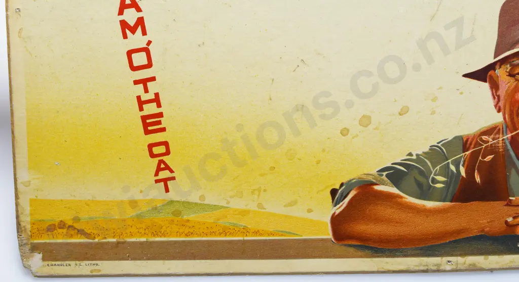 CREAMOATA ADVERTISING SIGN Image 1++